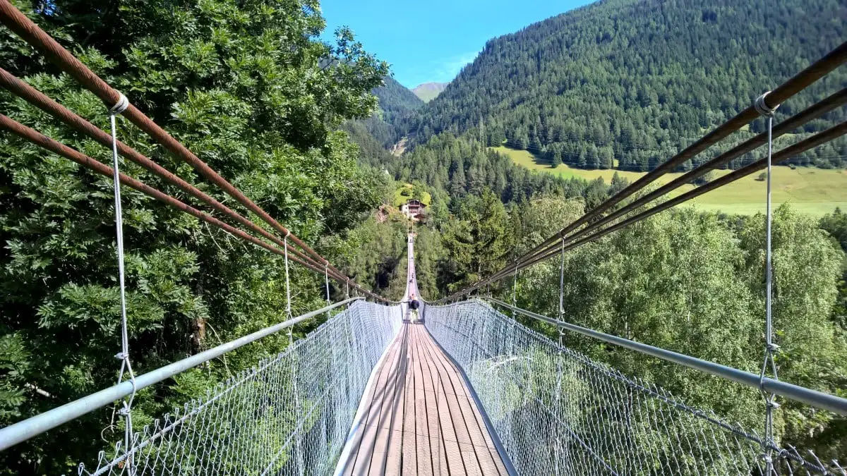 Hängebrücke Bellwald