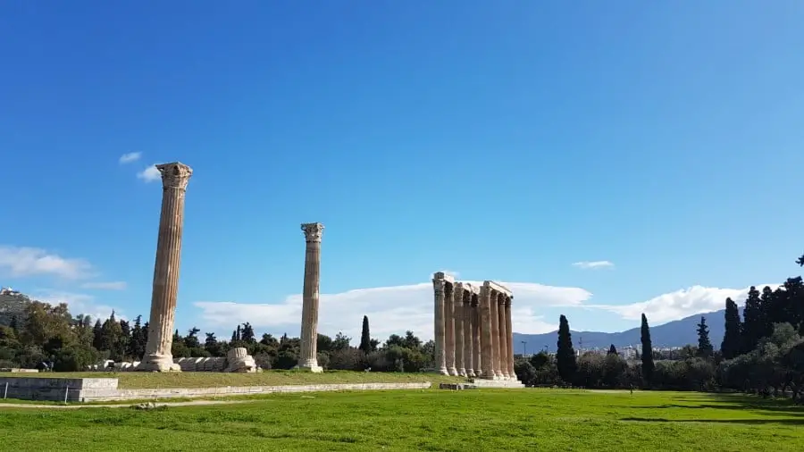 Städtereise Athen - Olympieion Tempel des Zeus