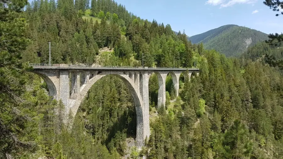 Wiesener Viadukt im Albulatal