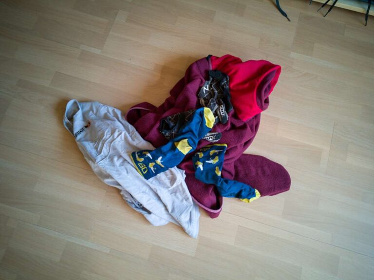 Stinkende Sportbekleidung