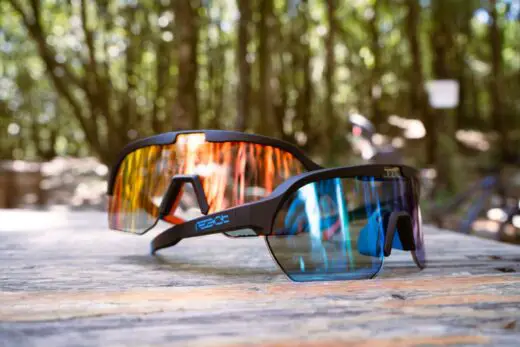 React Optray Sky und Ruby MTB Sonnenbrille | Swiss Made