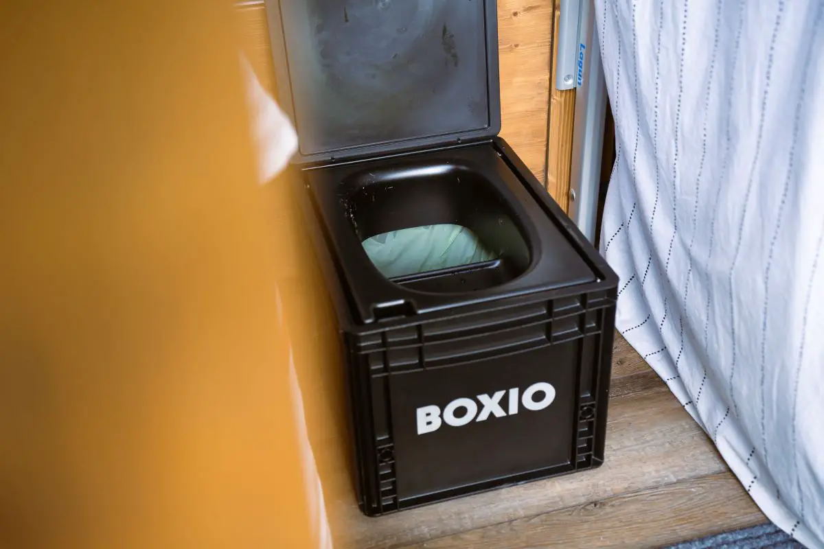 Boxio Toilette für Campervans, Busse und Wohnmobile