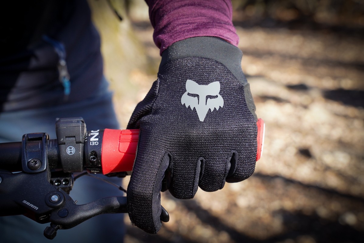 Fox MTB Handschuhe in Schwarz
