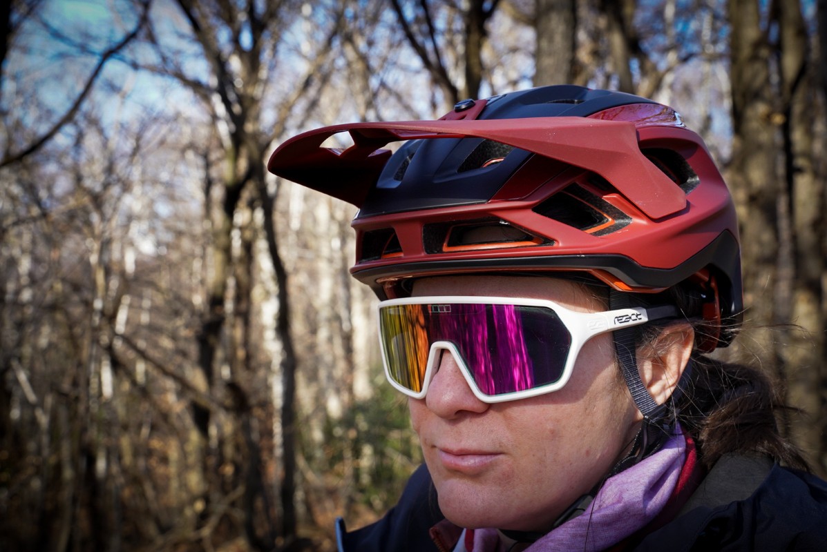 Fox Speedframe RS MTB Helm in rot